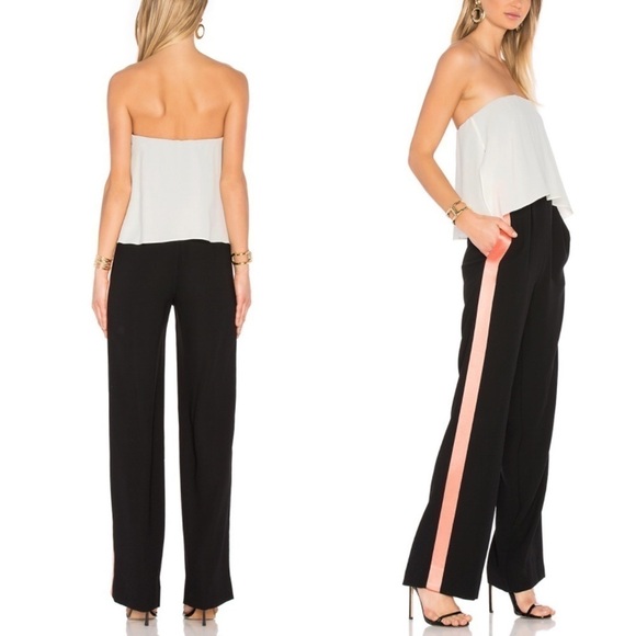 DIANE VON FURSTENBERG x REVOLVE Amare Color Block Jumpsuit - Picture 2 of 14